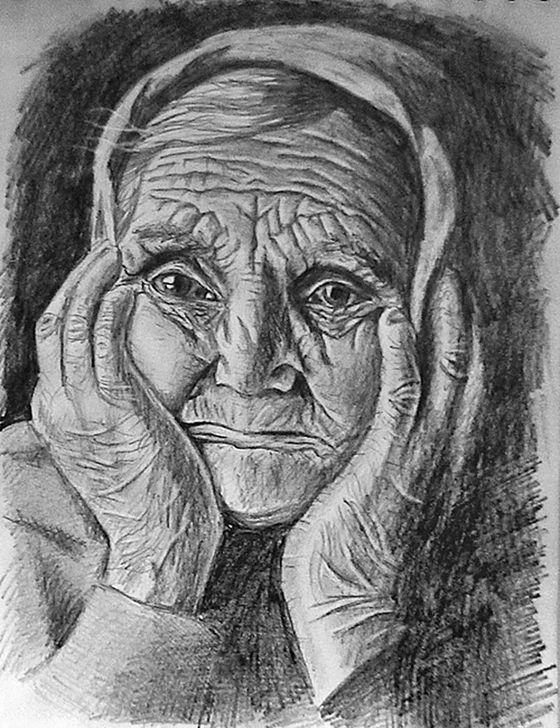 Пожилой человек карандашом. Портрет бабушки. Портреты пожилых людей. Бабушка рисунок. Портрет бабушки карандашом.