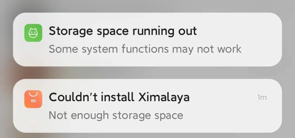 Not enough storage space перевод. Not enough storage space перевод