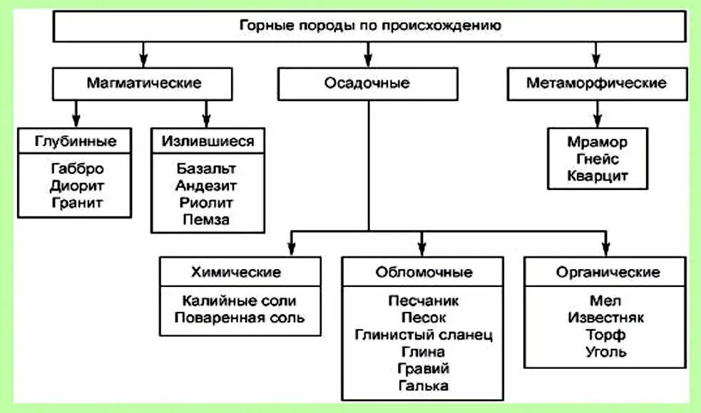 Группа пород по происхождению