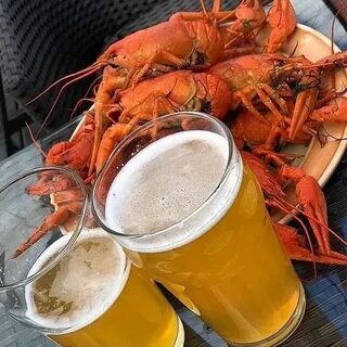 Раки с пивом