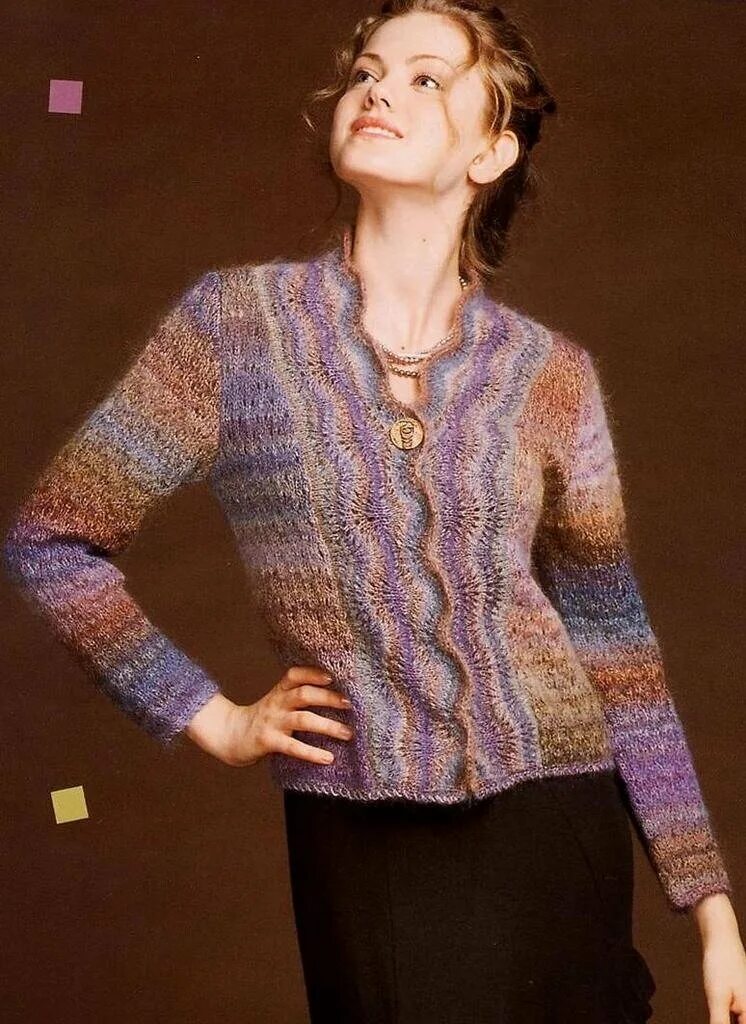 свитера из секторной пряжи. вязание из секционной пряжи спицами для женщин. кофты из пряжи секционного крашения. сабрина сейчас 2020. сабрина 3 2014.