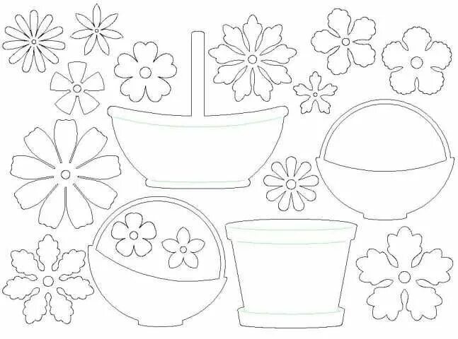 Ваза из бумаги шаблон. Шаблон горшка для цветов. Трафарет горшок для цветов. Горшок для цветов раскраска. Горшок для цветов раскраска.