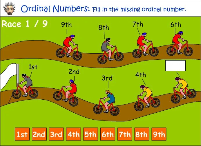 Ordinal numbers. Ordinal numbers Board game. Ordinal numbers карточки с играмиэ. Numbers 1 5 games