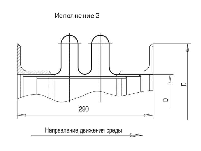 Компенсатор 2 линзовый. Компенсатор стальной круглый осевой однолинзовый. теплообменник с линзовым компенсатором. компенсаторы прямоугольные двухлинзовые чертеж.