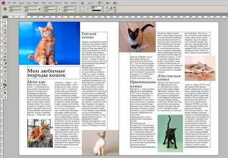 Как верстать в индизайне
