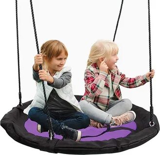 SUPER DEAL 40" Waterproof Saucer Tree Swing Set - 360 Rotate ° - Attac...