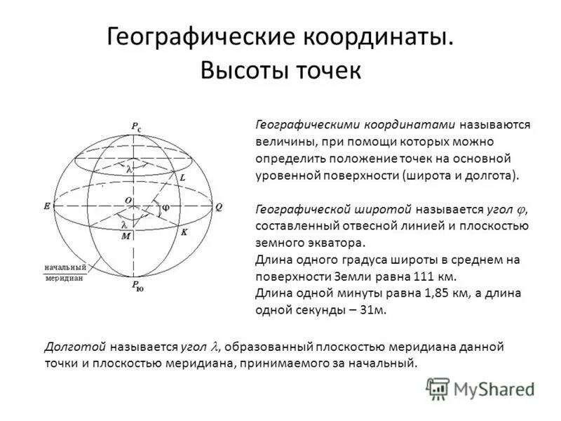 Высотные координаты