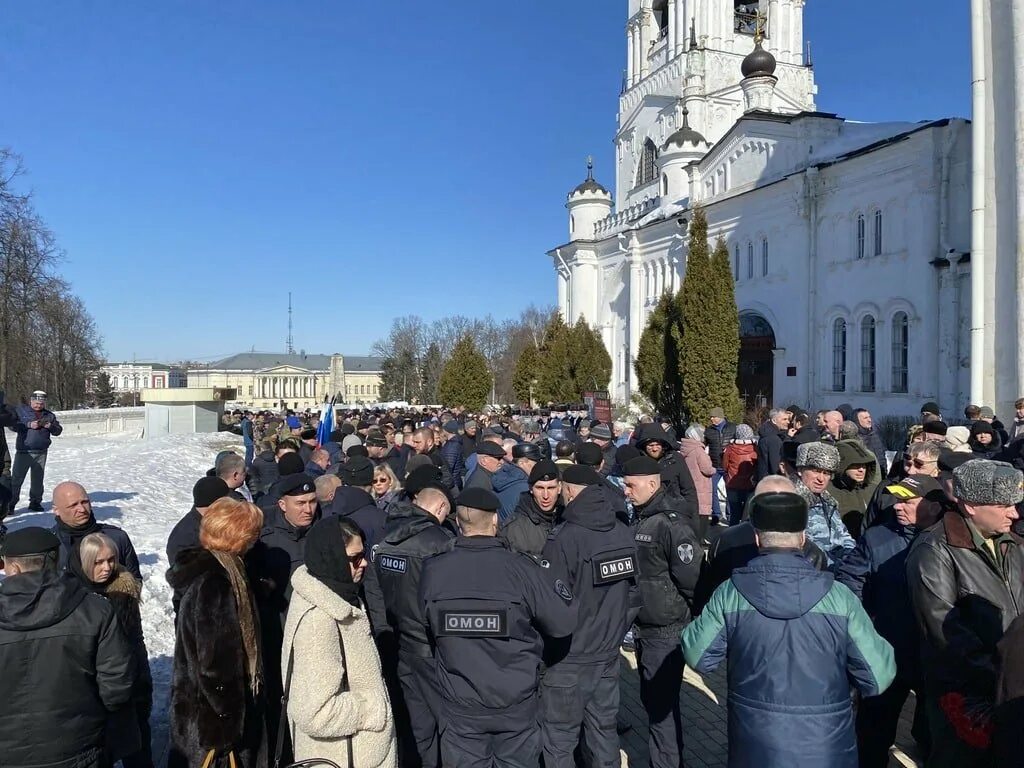 Во Владимирской области простились. Новости 20 украина россия