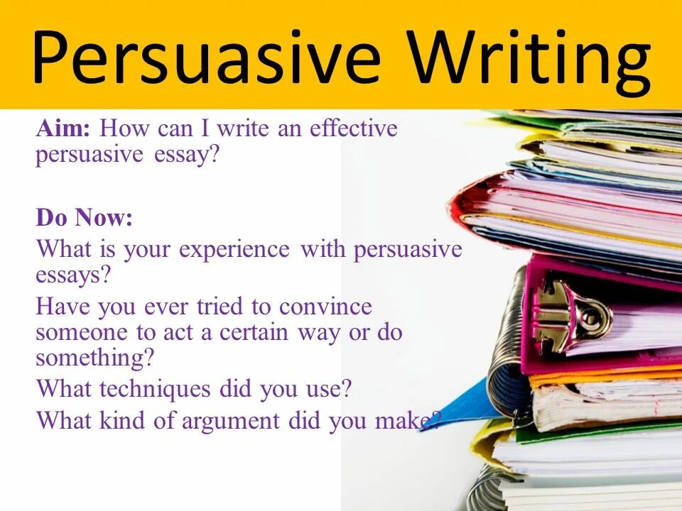 Try to persuade