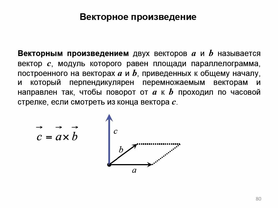 Векторное произведение. Векторное вроизвд. Векторной произведеник. Векторное произведение векторов. Произведение векторов есть