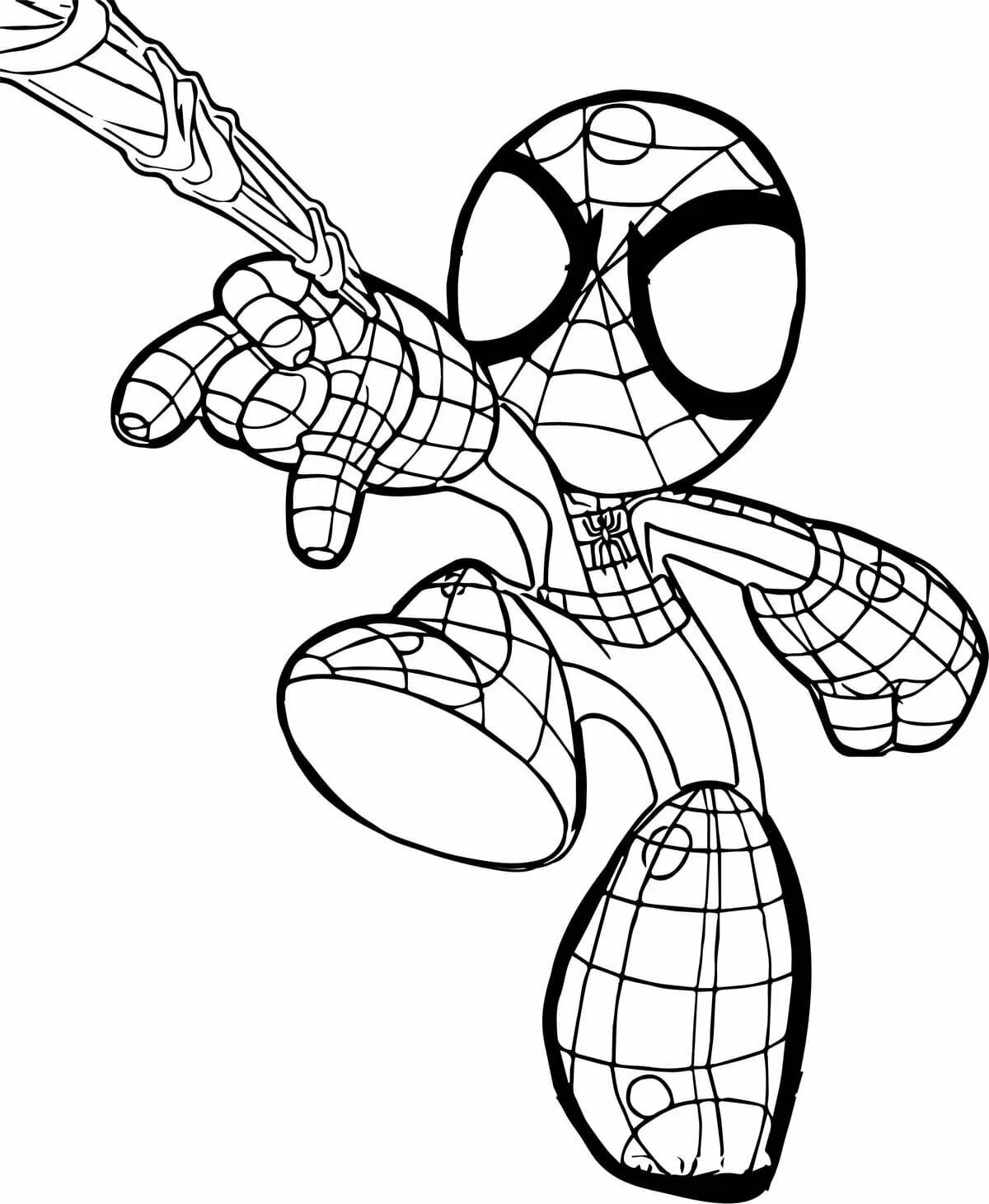 Раскраски spider man. Разукрашки герои человек паук. Человек паук из Марвел раскраска. Человек паучок раскраска.