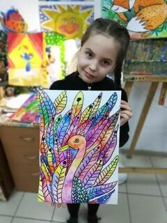 Рисуем в детской студии