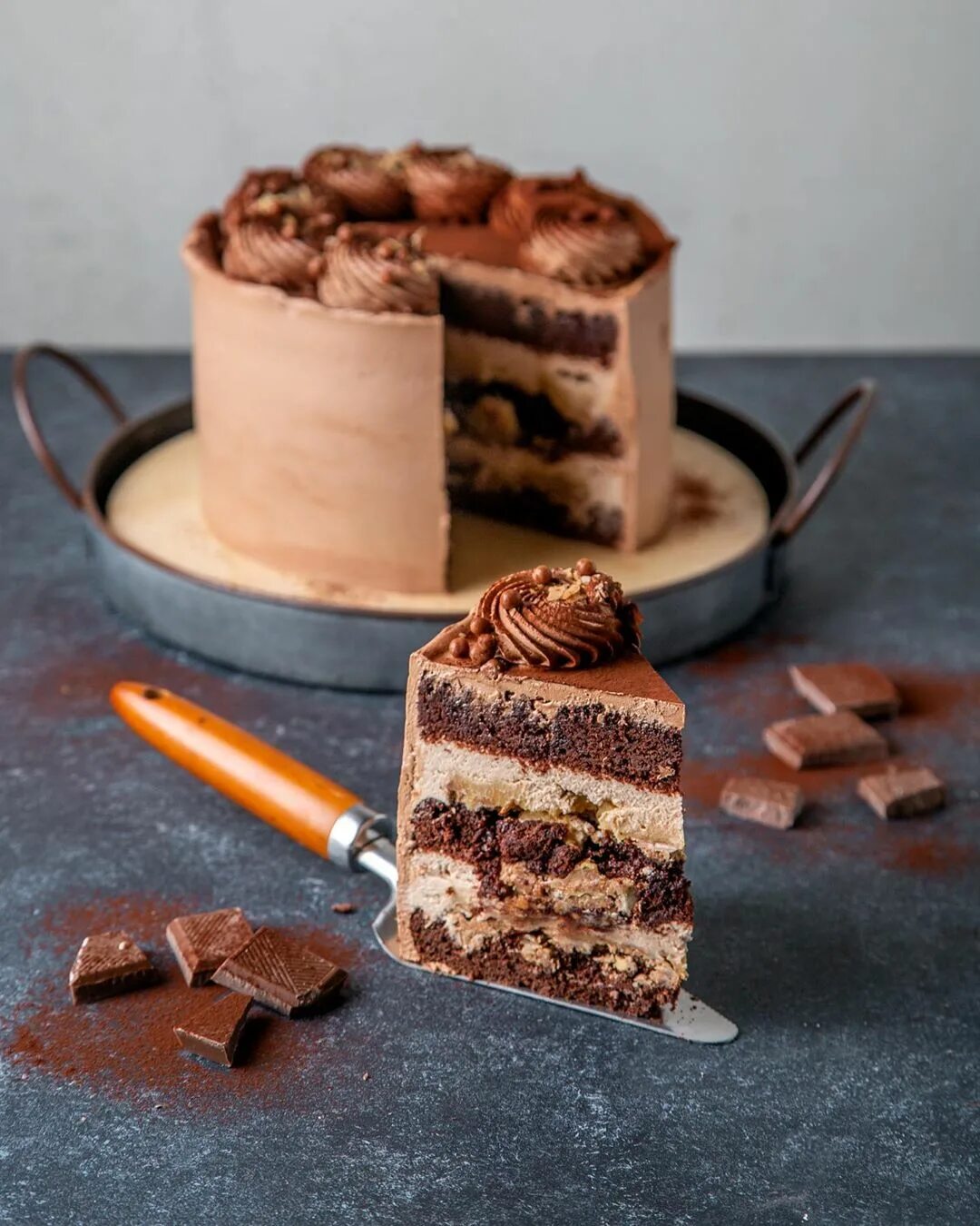 торт хрустящий шоколад