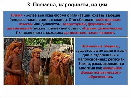 Род племя союз племен