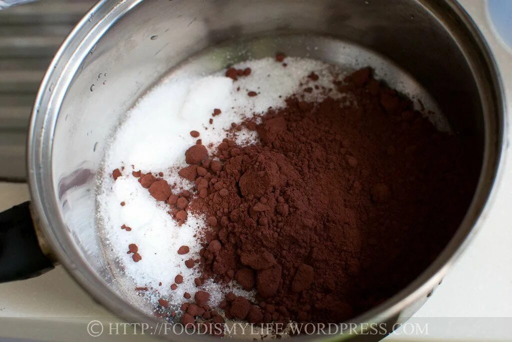 Приготовление шоколада. Глазурь из какао порошка. Приготовление какао. Глазурь из какао и молока.