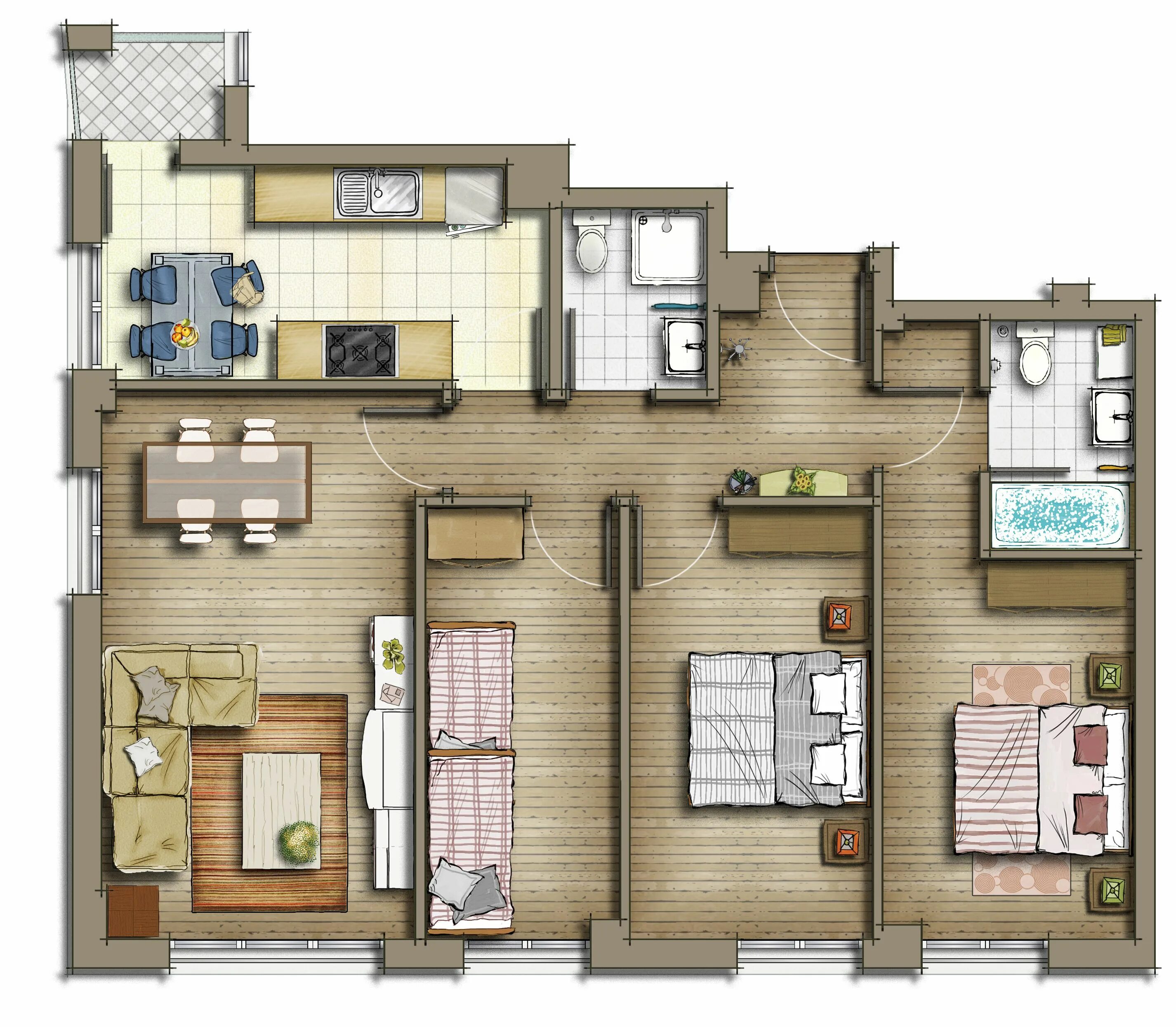 Цветные планы. 2d Furniture Floorplan. План квартиры. Планировка. Планировка с мебелью.