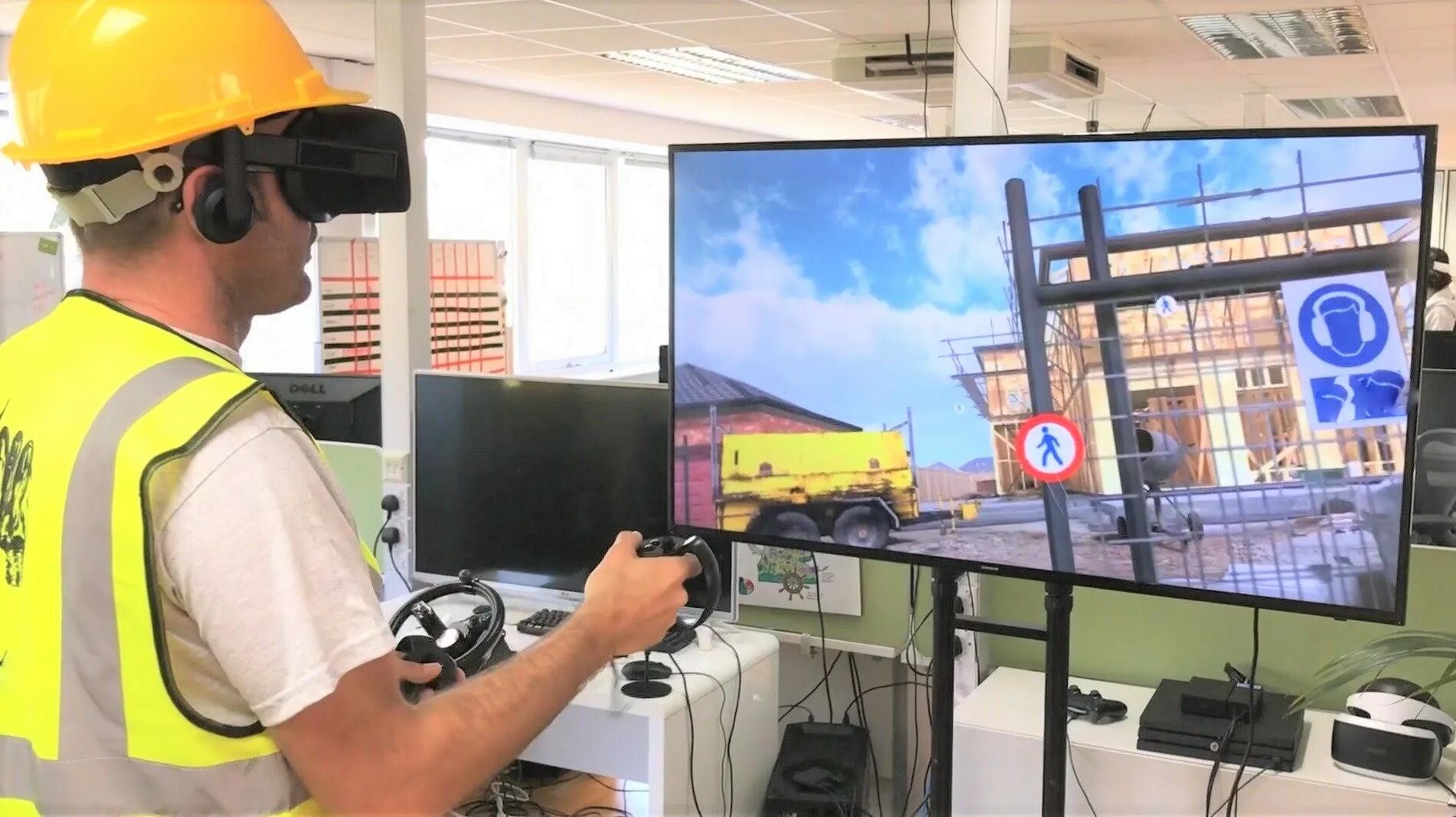 VR технологии в нефтегазовой отрасли. VR тренажеры на производстве. VR В строительстве. VR В производстве.