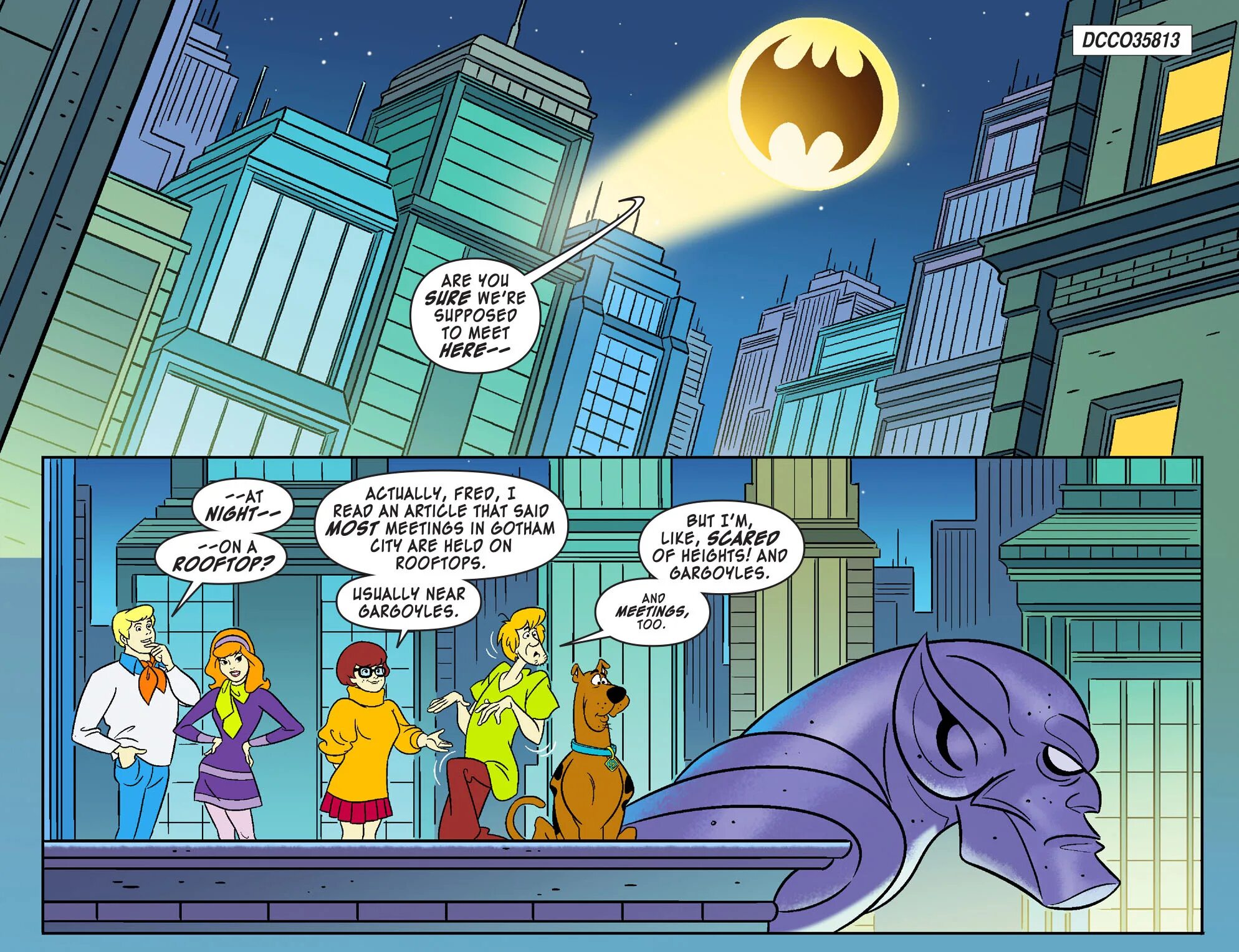 Комикс Скуби Ду. Скуби Ду Team up. Скуби изменяет вселенную. Бэтмен во Вселенной Скуби Ду. Team up часть 2