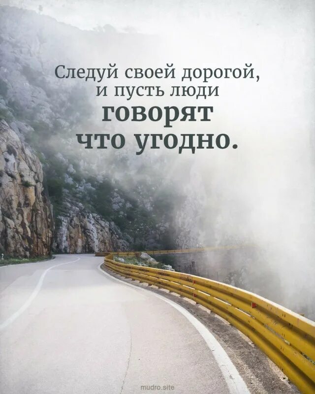 Делай что угодно. Следуй своей дорогой и пусть. Следуй своей дорогой и пусть люди говорят. Дорого цитаты. Афоризмы про дорогу.