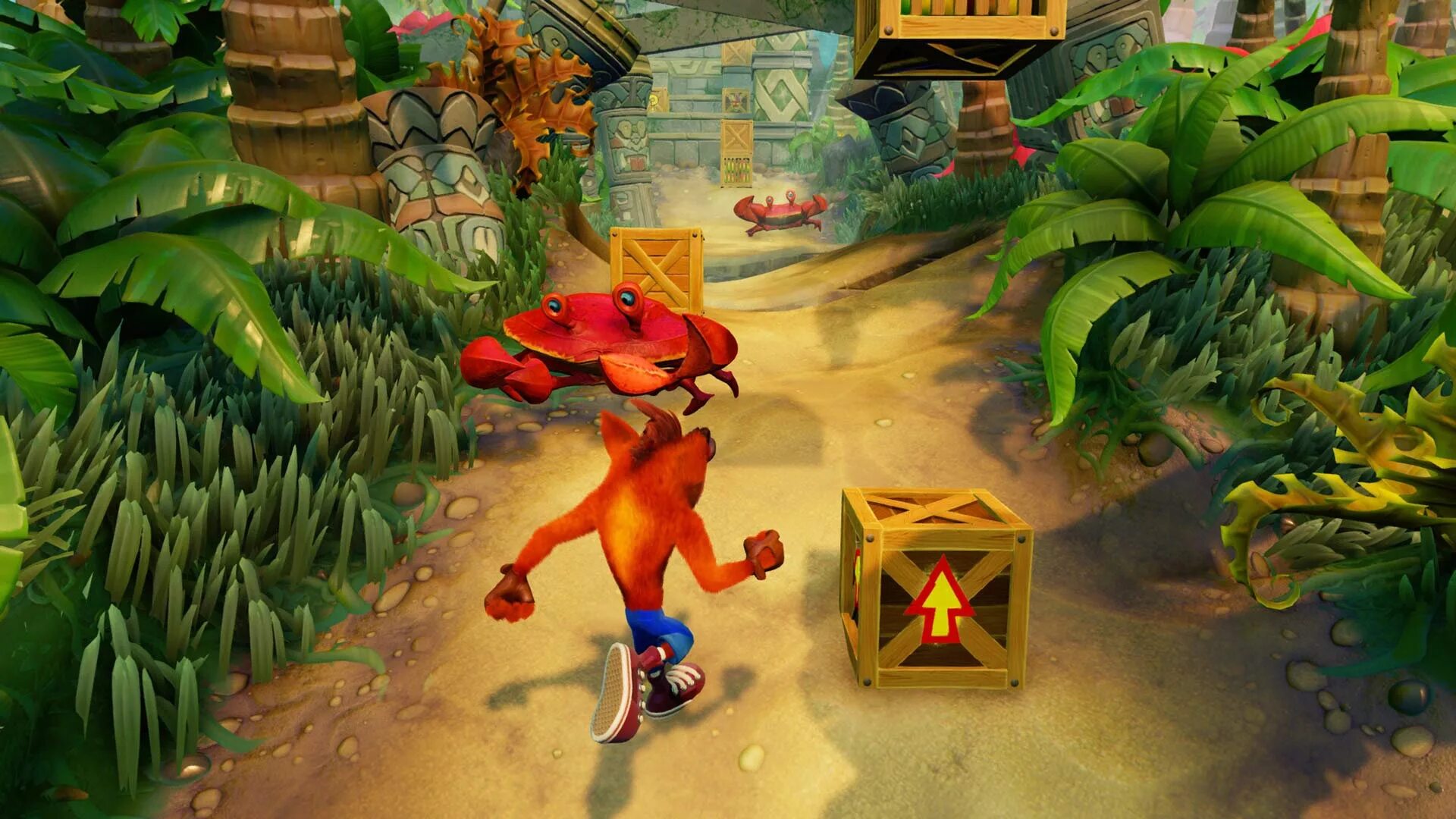 Сайты с игрой краш. Игра crash Bandicoot n'Sane Trilogy. Crash Bandicoot ps4. Crash Bandicoot игра на ps4. Крэш бандикут трилогия.