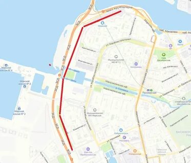 Карта санкт петербурга 2024 года