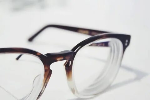He always glasses