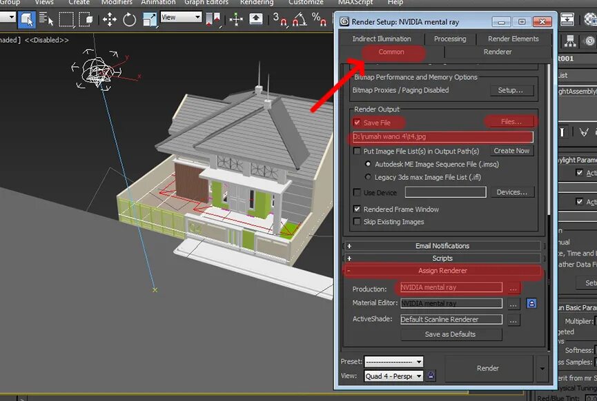 Rendering setup error. Escape render интерфейс. render setup - assign render.