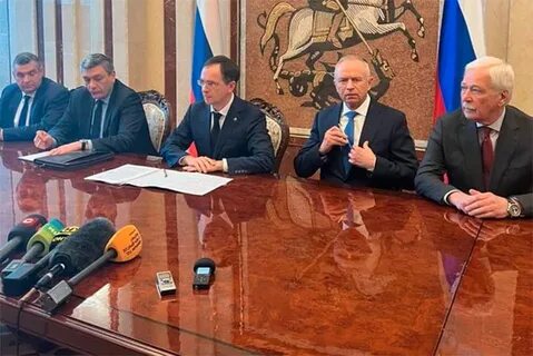 В москву приехала делегация