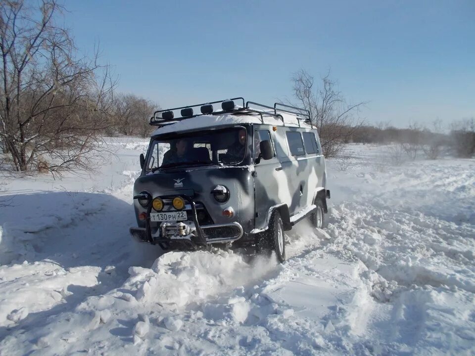 Покатушки по снегу