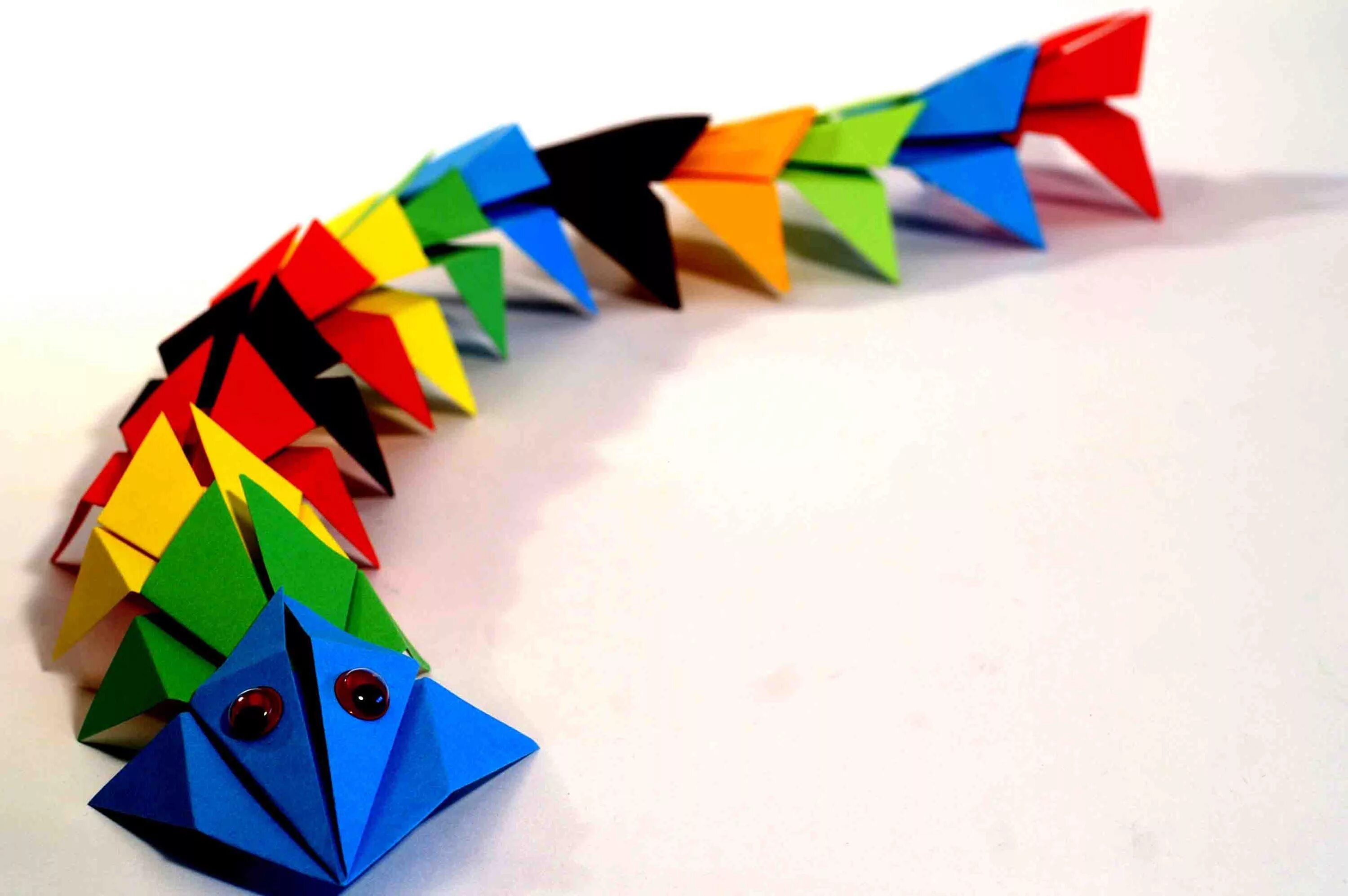 Оригами. Оригами из бумаги для детей. Оригами несложные. Интересные оригами для детей.