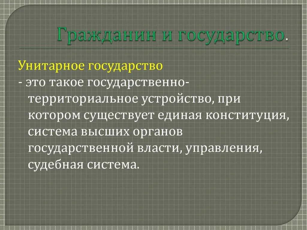 Формы государства