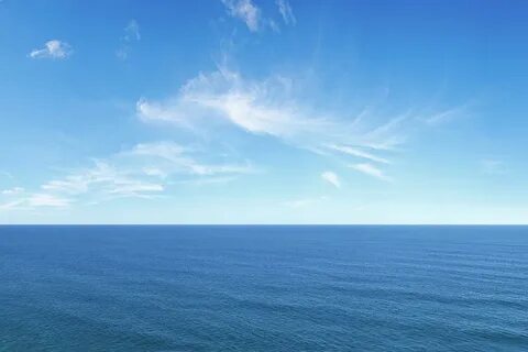 Синее море голубое небо