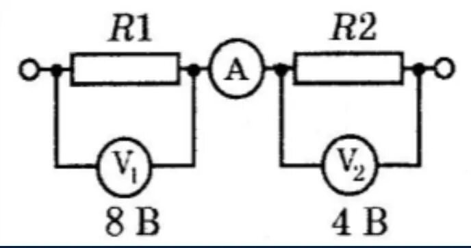 На рисунке изображена схема проведения. Физика. Схема параллельного соединения вольтметра. Каковы показания амперметра и общее сопротивление. Определите показания амперметра и сопротивление r2 если r1 4 ом. Каковы показания амперметра и вольтметра если r1 4 ом a r2 6 ом.
