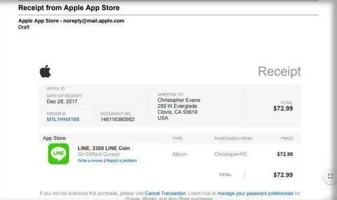 Purchase id