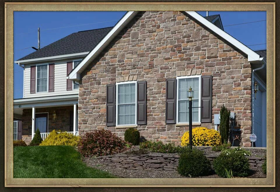 Stone craft. Exterior Wall. Classic Exterior Wall. Стоун крафт. Fieldstone 5-8-4 цвета.