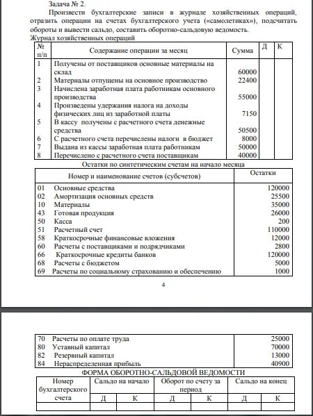 Хозяйственные операции на счетах бухгалтерского учета. Остатки на счетах бухгалтерского учета. Записать на счетах хозяйственные операции. Отразить операции на счетах. Задача отразить операции учета