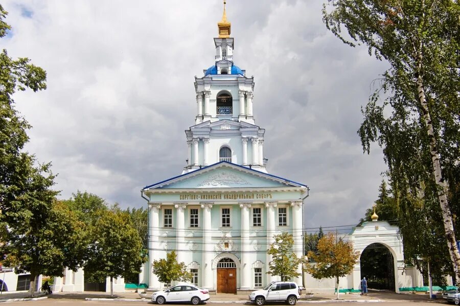 Храм курск сайты. Сергиево Казанский храм Курск.