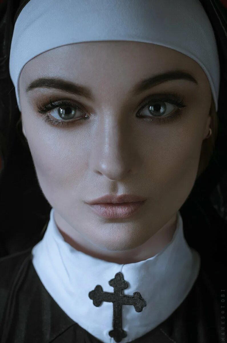 Nun cosplay