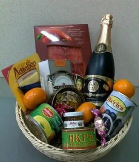 Подарок на новый год продукты