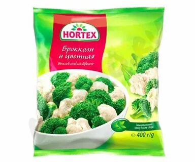 Замороженные брокколи и цветная