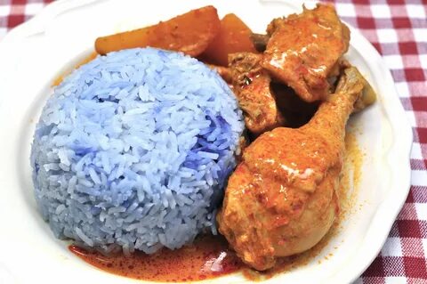 Blue rice