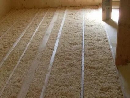Опилки с известью как утеплитель