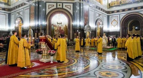 Новогодний молебен в храмах