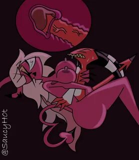 SaucyH0t's tweet photo. 🥵 🍆 😈 helluvaboss Blitzo VerosikaMayday ...