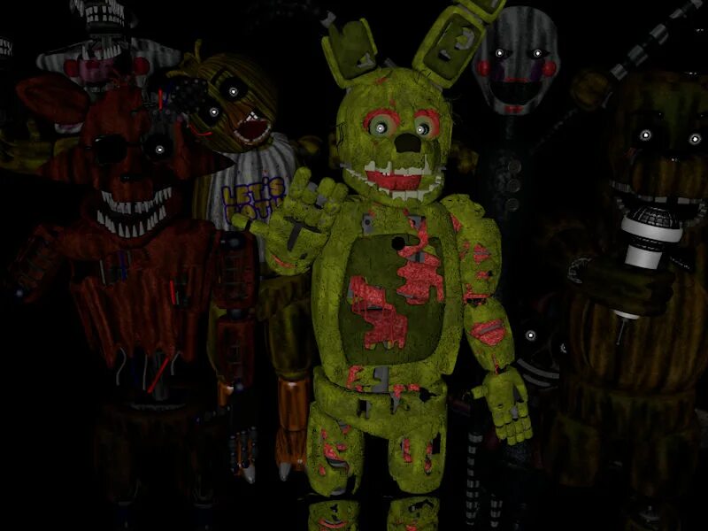 Скачай аниматроников 3. АНИМАТРОНИКИ ФНАФ 3. FNAF 3 АНИМАТРОНИКИ. FNAF 3 all Animatronics. Наф 3 Наф 3.