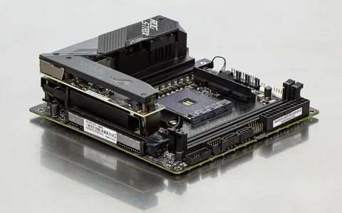 Материнская плата asus rog strix x570