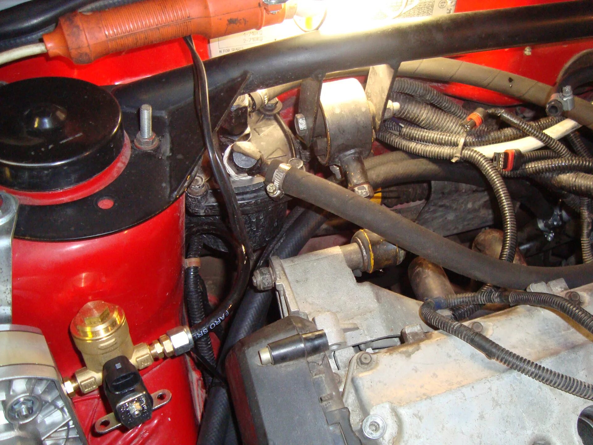 Газовая установка DT Gas systems - Chevrolet Epica, 2,5 л, 2008 года своими рука
