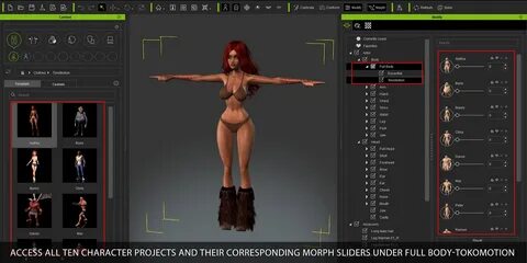 10 Pre-Made Bonus Characters Ready for iClone 