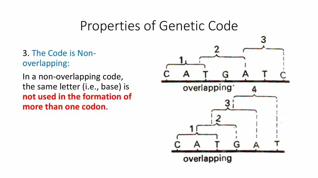 Coding properties