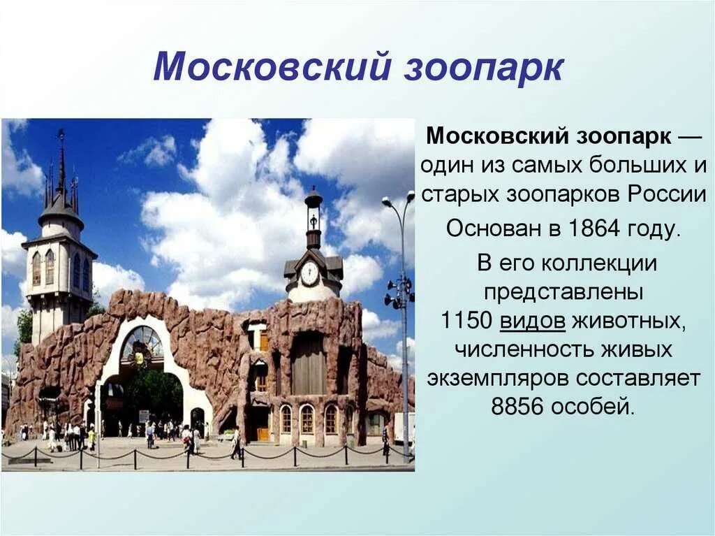 Сообщение о любом месте. Московский зоопарк доклад. Московский зоопарк доклад 1 класс. Московский зоопарк проект. Московский зоопарк рассказ для 1 класса.